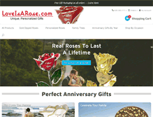 Tablet Screenshot of loveisarose.com